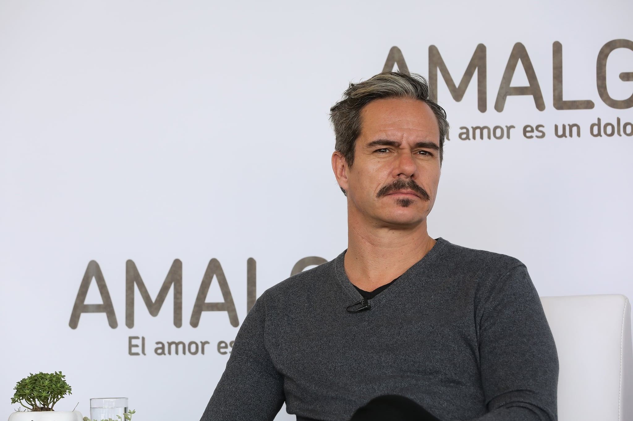 MEXICO CITY, MEXICO - NOVEMBER 29: Tony Dalton attends a press conference to promote the film