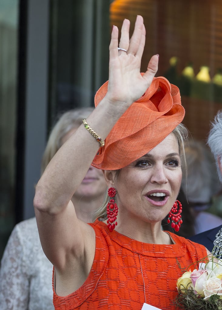 Queen Maxima of the Netherlands' Happy Faces