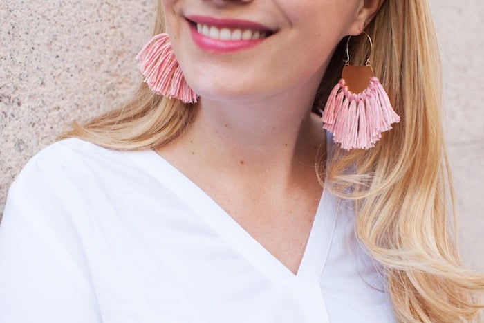 Brass Fringe Earrings Brass Fringe Earrings