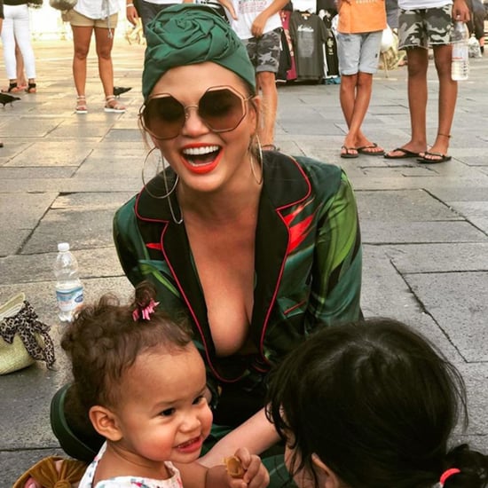Chrissy Teigen Venice Outfits