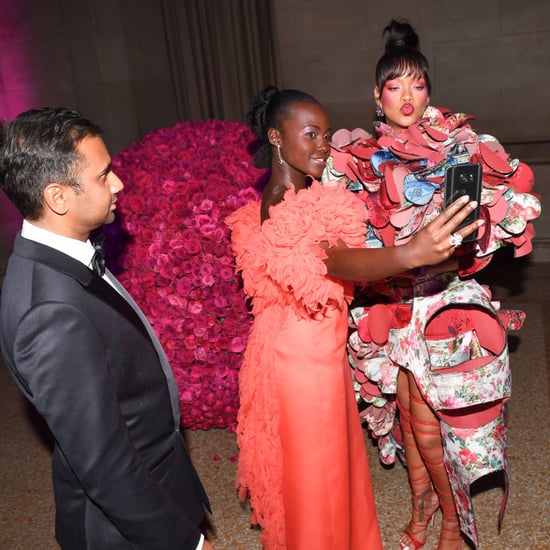 Rihanna and Lupita Nyong'o at the 2017 Met Gala