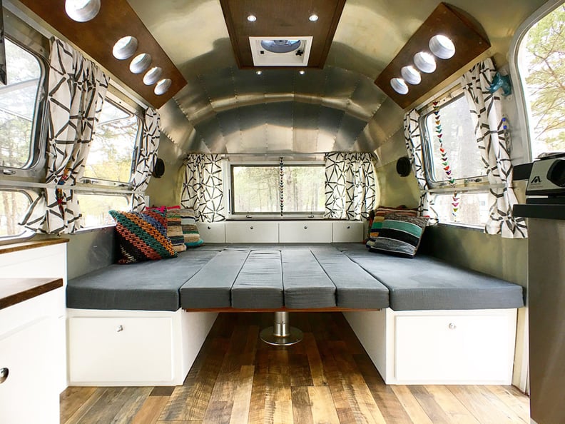 Family of Six Lives in Airstream Trailer