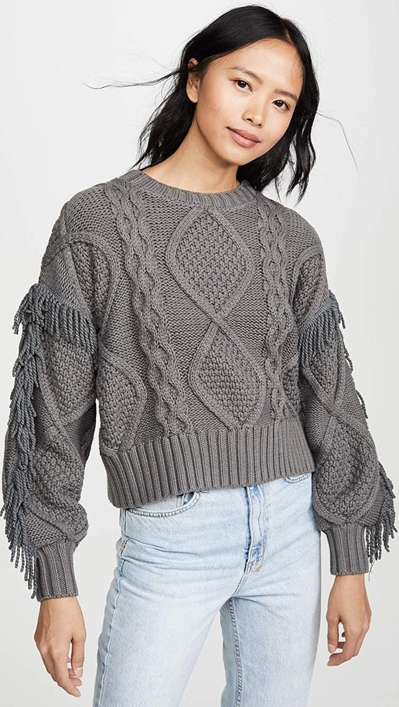 Line & Dot Women's Jasper Fringe Sweater