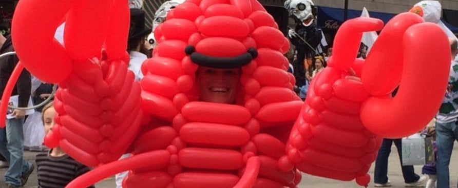 DIY Balloon Halloween Costumes