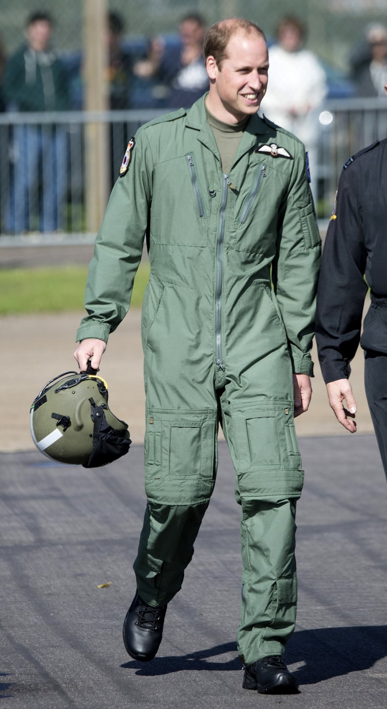 When William Wore His Air Force Uniform