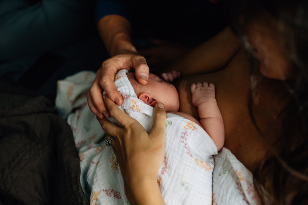 Photos of Moms Breastfeeding For the First Time