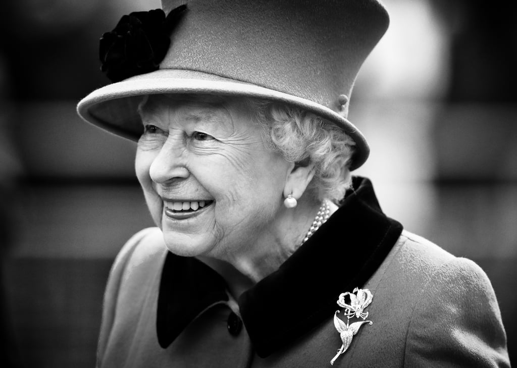 British Royal Family Black and White Photos