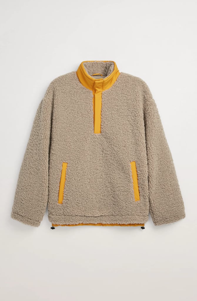 Zara Fleece Pullover Jacket