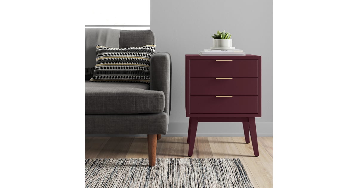Project 62 Hafley Three Drawer End Table The Best SpaceSaving