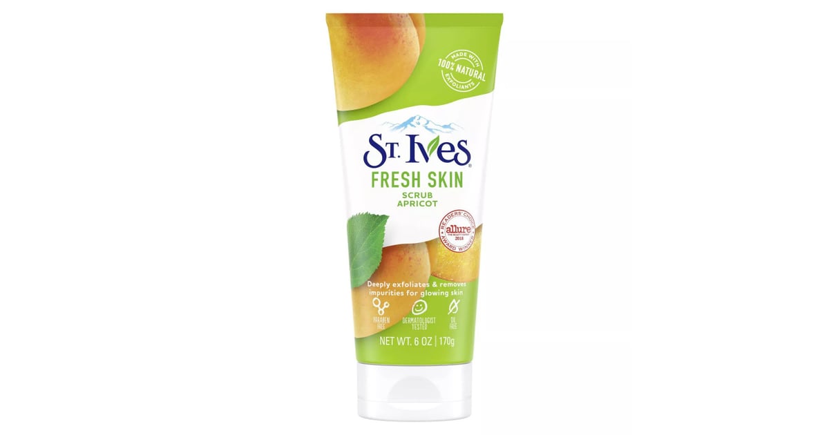 Best Scrub For Combination Skin St. Ives Fresh Skin Apricot Scrub