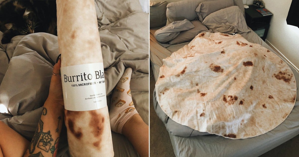 Viral Burrito Blanket 2019 POPSUGAR Smart Living
