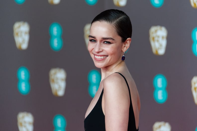 Emilia Clarke attends the EE British Academy Film Awards ceremony at the Royal Albert Hall on 02 February, 2020 in London, England. (Photo by WIktor Szymanowicz/NurPhoto via Getty Images)
