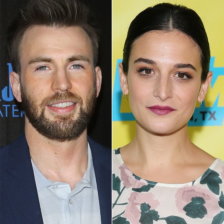 Chris Evans and Jenny Slate