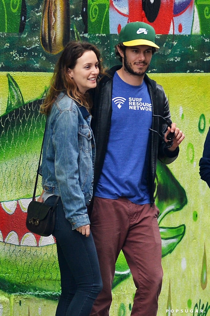 Leighton Meester and Adam Brody PDA in NYC