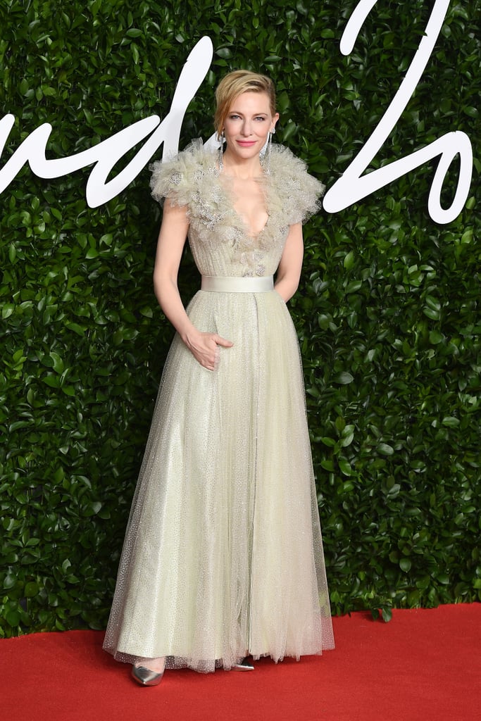 Cate Blanchett at the British Fashion Awards 2019