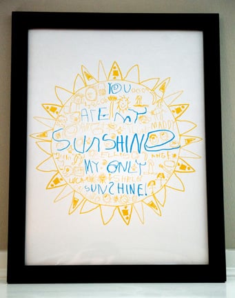 You Are My Sunshine . . .