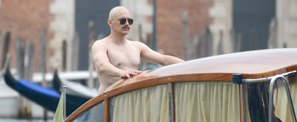 James Franco Shirtless in Venice | Photos