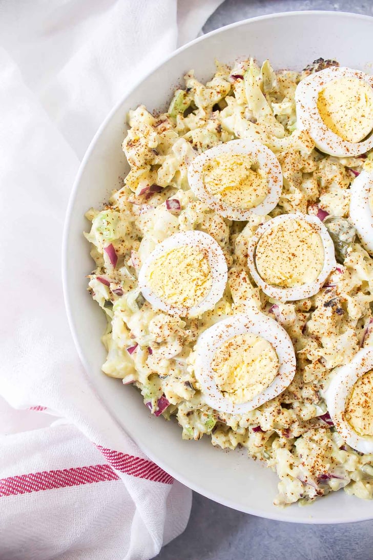 Keto Cauliflower "Potato" Salad Easy Healthy Recipes POPSUGAR