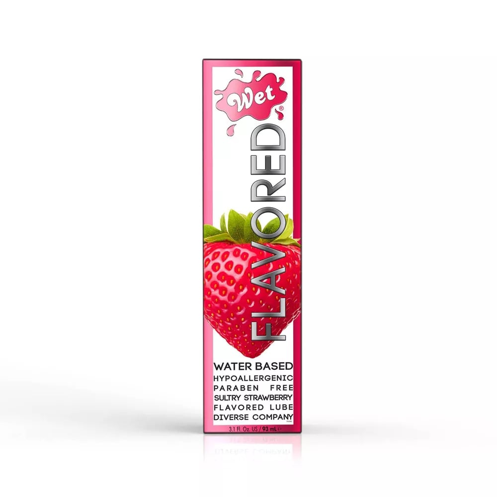Wet Flavored Strawberry Lube