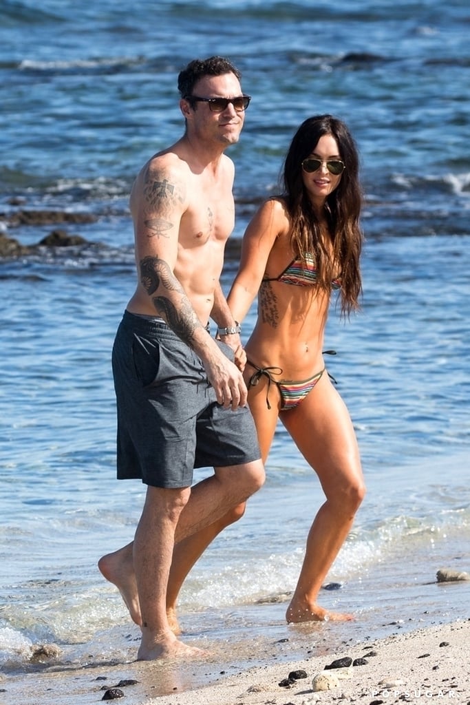 Megan Fox and Brian Austin Green Showing PDA in Hawaii