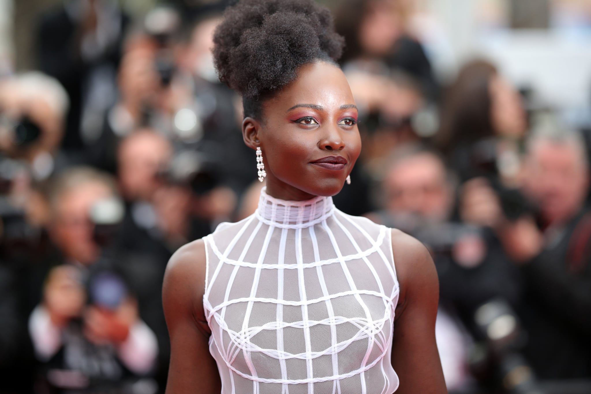 CANNES, FRANCE - MAY 10:  Lupita Nyong?o attends the screening of 