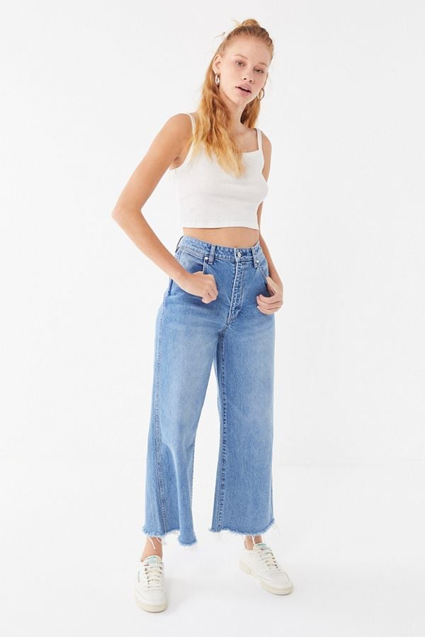 Wrangler UO Exclusive Hi Bells High-Rise Cropped Flare Jean | Best ...