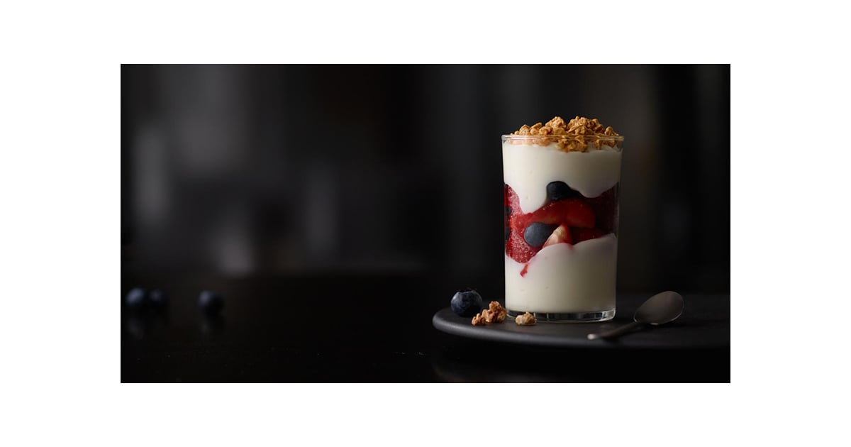Fruit ‘N Yogurt Parfait Healthiest McDonald's Options POPSUGAR