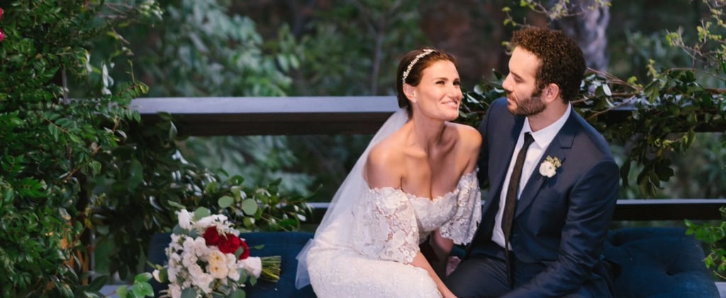 Idina Menzel's Carolina Herrera Wedding Dress