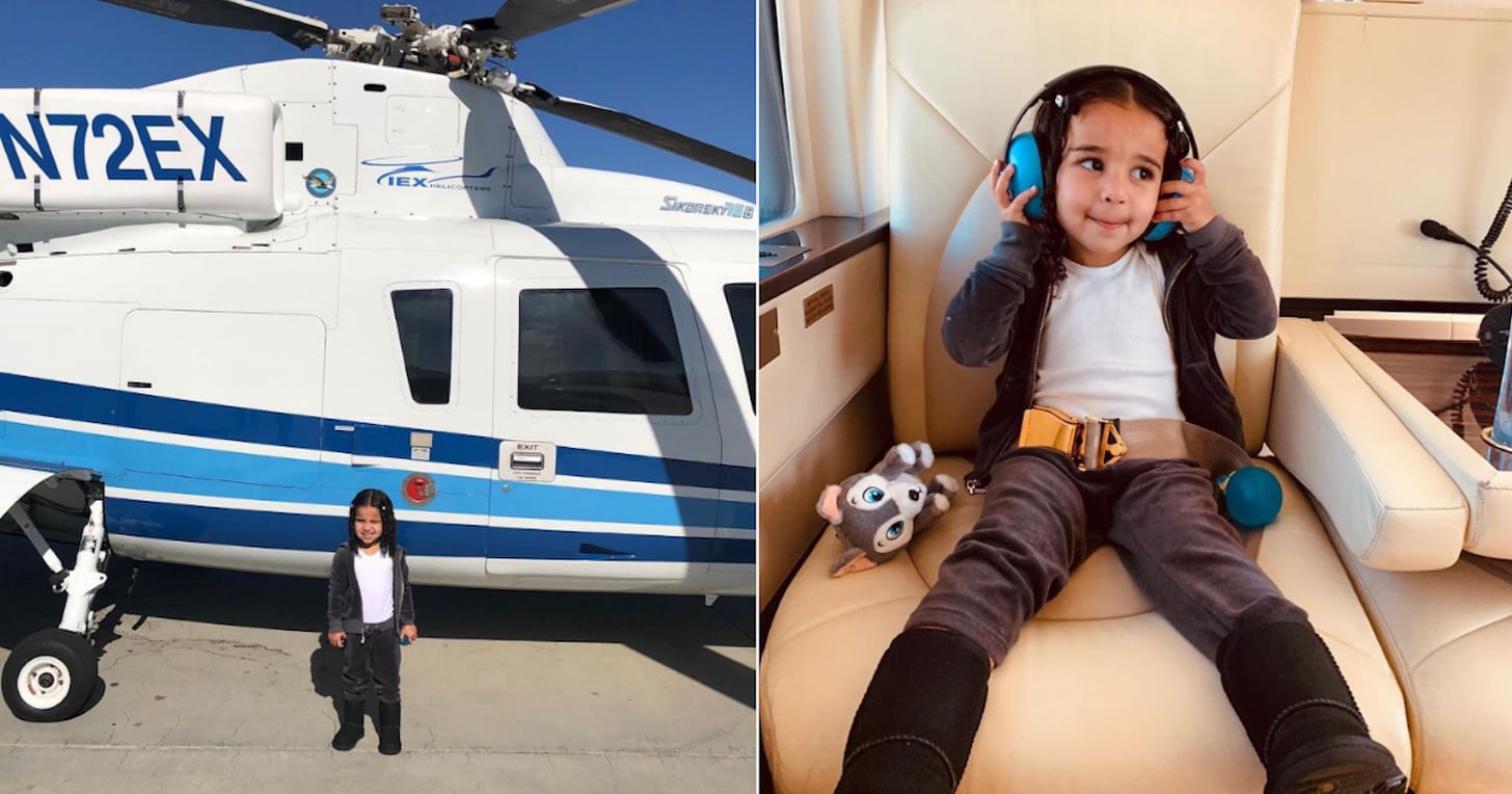 Dream Kardashian Birthday Helicopter Ride With Kylie Jenner POPSUGAR