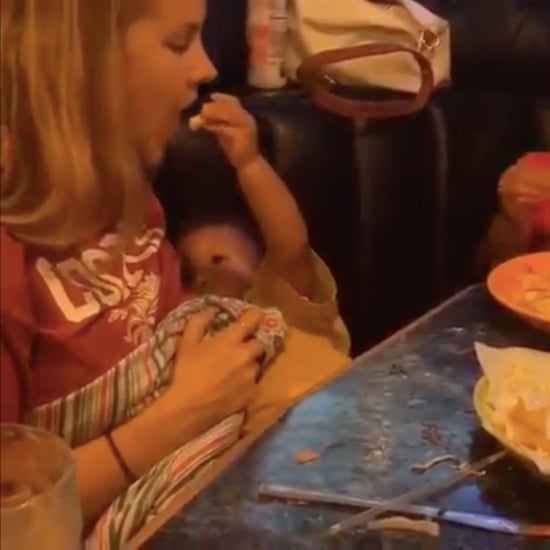 Mom Gets Fed French Fries by Breastfeeding Baby