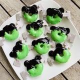 Mickey Mouse Frankenstein Doughnuts Recipe Mickey Mouse Frankenstein Doughnuts Recipe