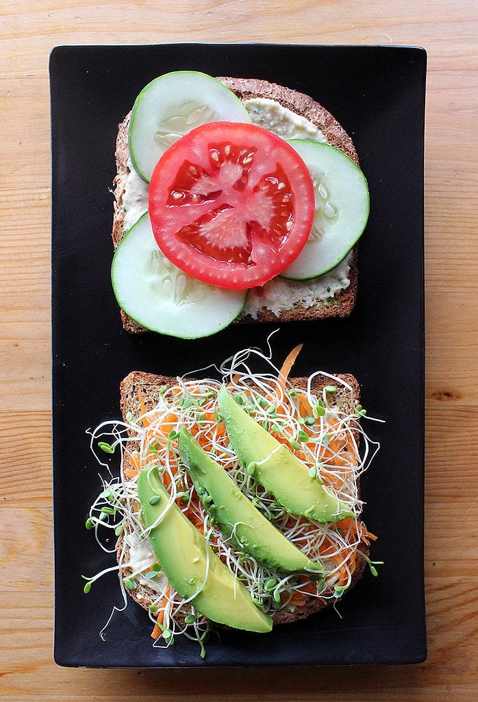 Avocado Hummus Sandwich