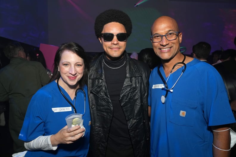 Elle Kay, Trevor Noah, and Keegan-Michael Key