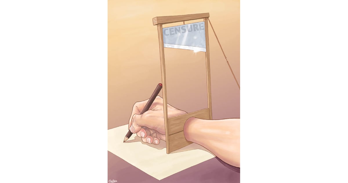  Censure Killed The Meaning Of Art Luis Quiles Art About Social Media POPSUGAR Love Sex 