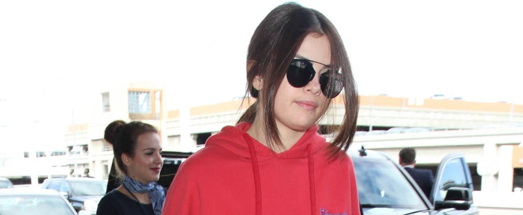 Selena Gomez on Her Way to Paris Fashion Week Fall 2016