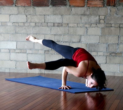 Strike a Yoga Pose: Scissor Legs Side Crow | POPSUGAR Fitness