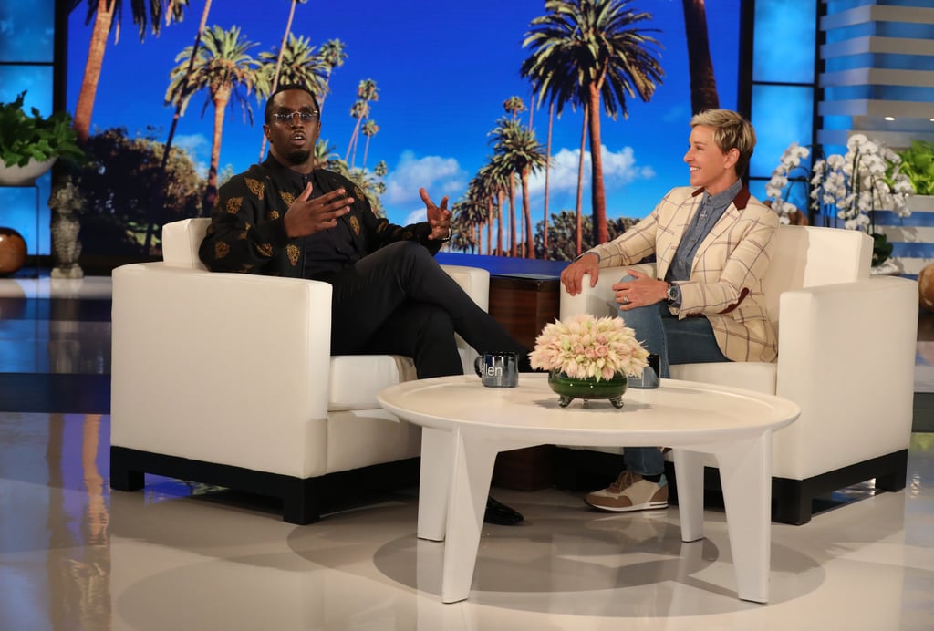 Sean Diddy Combs Scared by a Clown on Ellen 2018