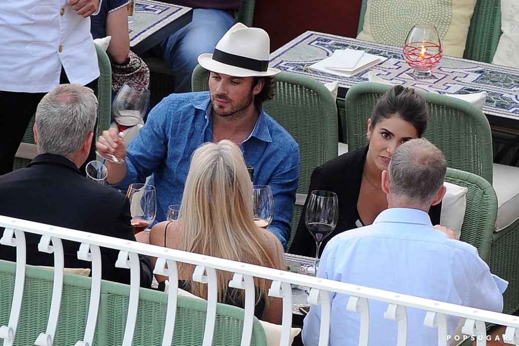 Ian Somerhalder and Nikki Reed Show PDA in Italy | Pictures