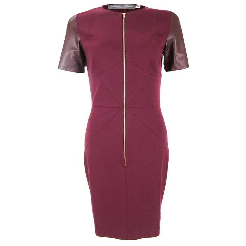 Zipper Front Polly Dress