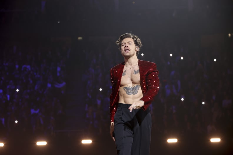 Harry Styles at the 2023 Brits
