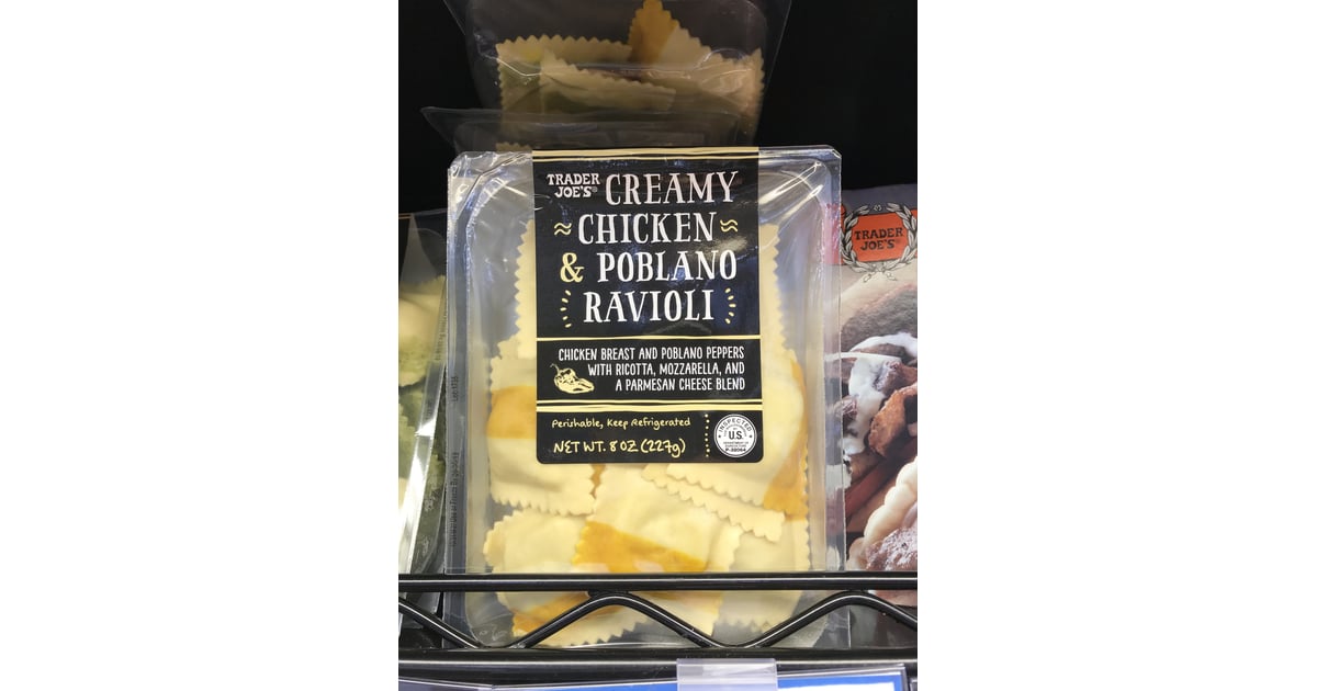 Trader Joe's Creamy Chicken and Poblano Ravioli (4) Best New Trader