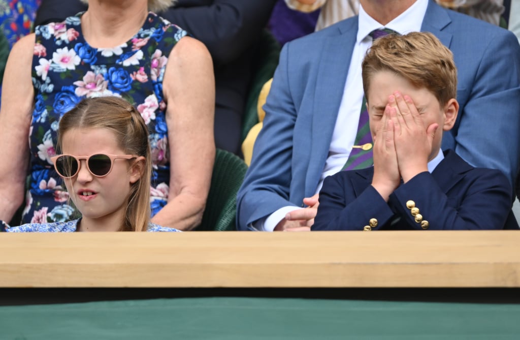 Princess Charlotte and Prince George at Wimbledon 2023