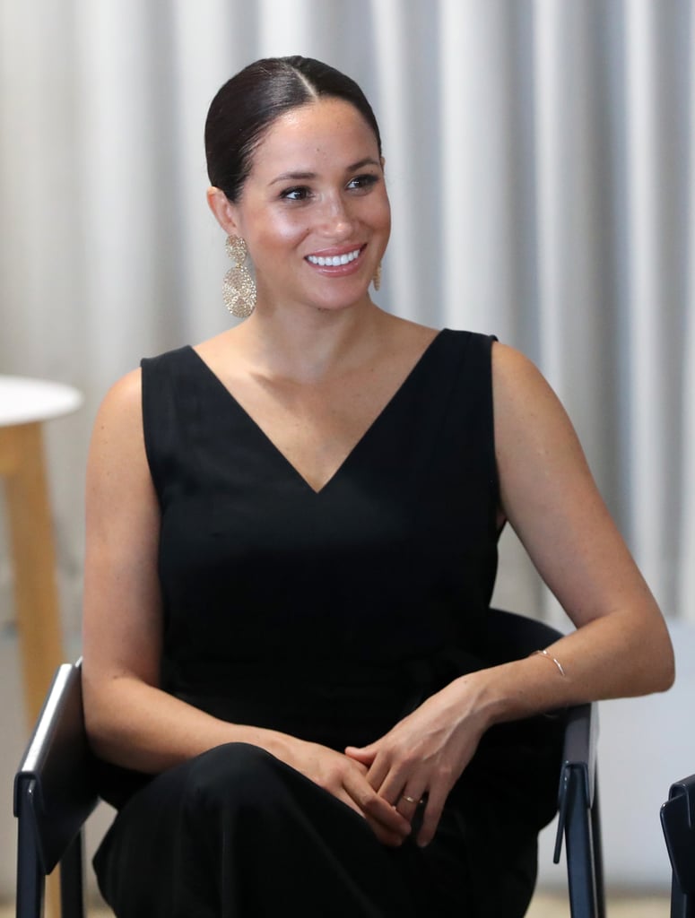 Meghan Markle's Gold Earrings in Cape Town, South Africa