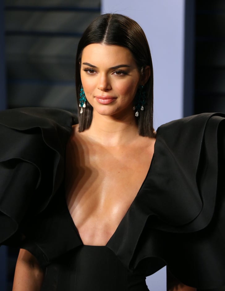 But When She Turned To The Front Bam — Hello Cleavage Kendall Jenner Plunging Neckline 8403