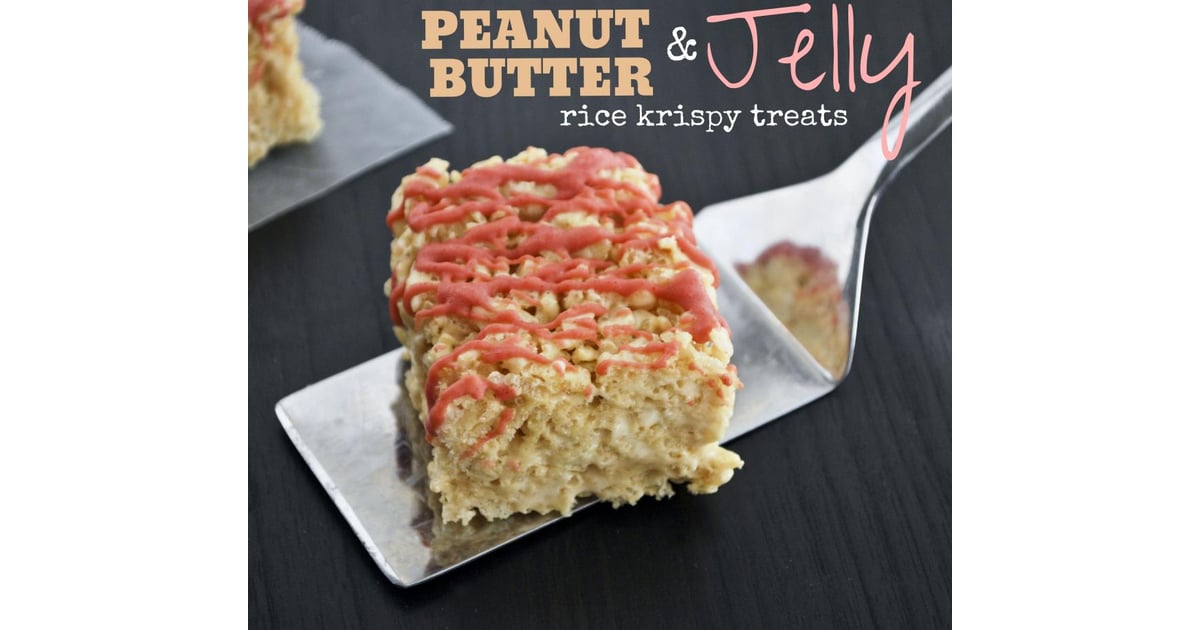 Peanut Butter and Jelly Rice Krispy Treats Peanut Butter and Jelly