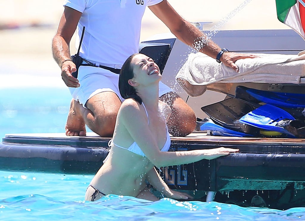 Anne Hathaway and Adam Shulman Spain Vacation August 2015