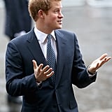 Prince Harry attended the National Service of Thanksgiving at Westminster Abbey.