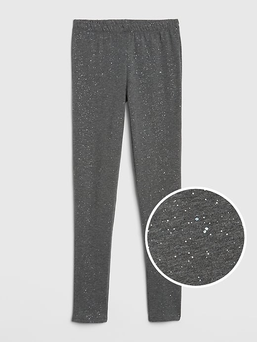 Gap Kids Sparkle Leggings in Stretch Jersey