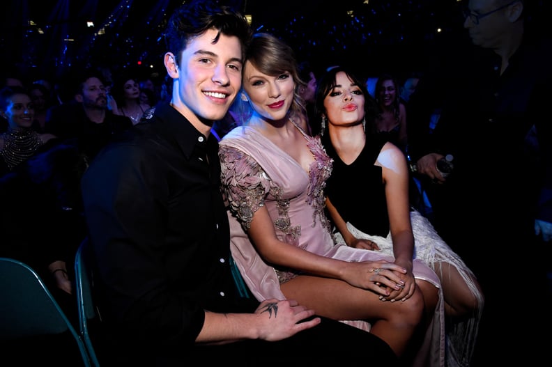 Camila Cabello With Taylor Swift and Shawn Mendes
