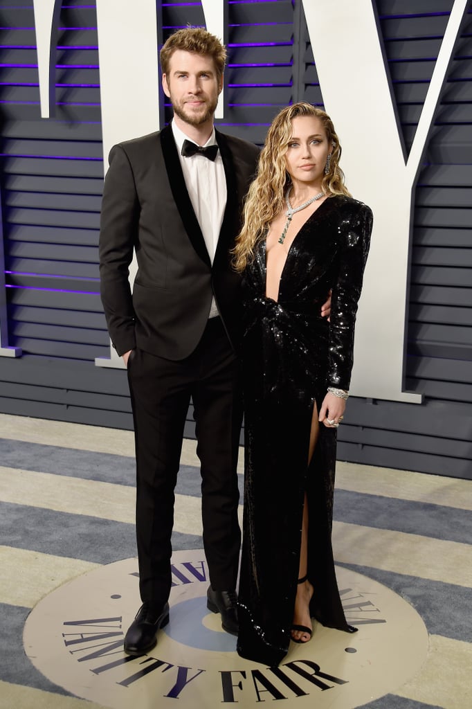 Miley Cyrus and Liam Hemsworth at 2019 Oscars Afterparty